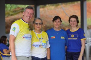 Maria Duzilia Martins e Fábio Wietheuper (2° lugar) e Marli Backes e Vera Lucia Dalla Costa (1° lugar)